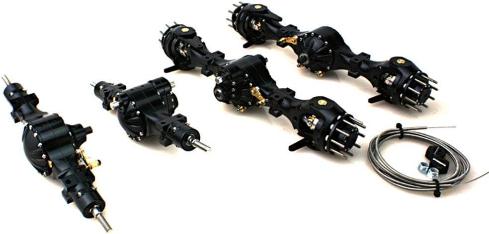 TOUCAN RC HOBBY Lesu Front Rear Axle Differential Lock 88 Rc 1/14 Tractor Truck Tmy Model