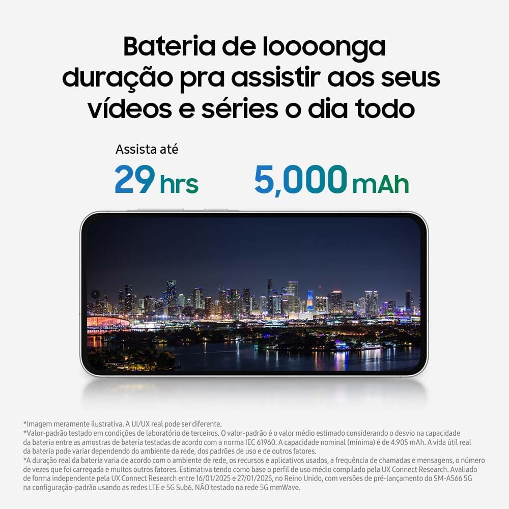 SAMSUNG Galaxy A26 5G 2025 with AI | 256GB, 8GB, Dual SIM | 6.7" 120Hz AMOLED, IP67 Water Resistant, Android 15 | International Model Factory Unlocked for T-Mobile, Global | 25W Charger Bundle (Black)