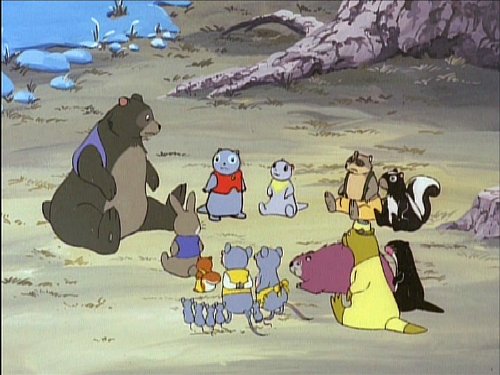 Mountain Mouse Rocky Chuck Digital Remastered Version DVD-BOX Volume 1 Anime Library of Memories