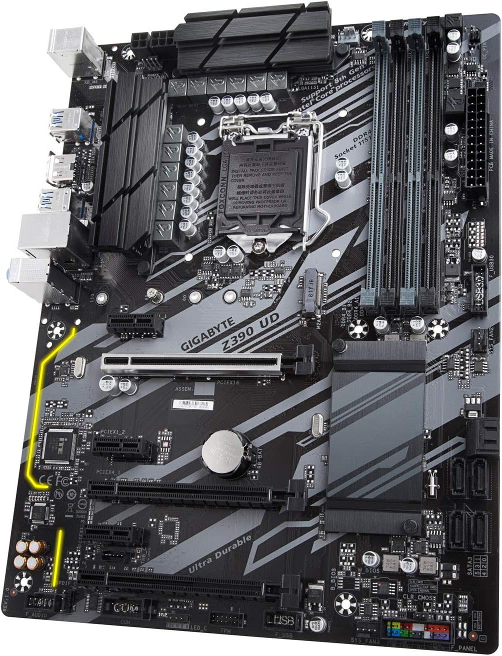 Gigabyte Z390 UD (Socket 1151/Z390 Express/DDR4/S-ATA 600/ATX)