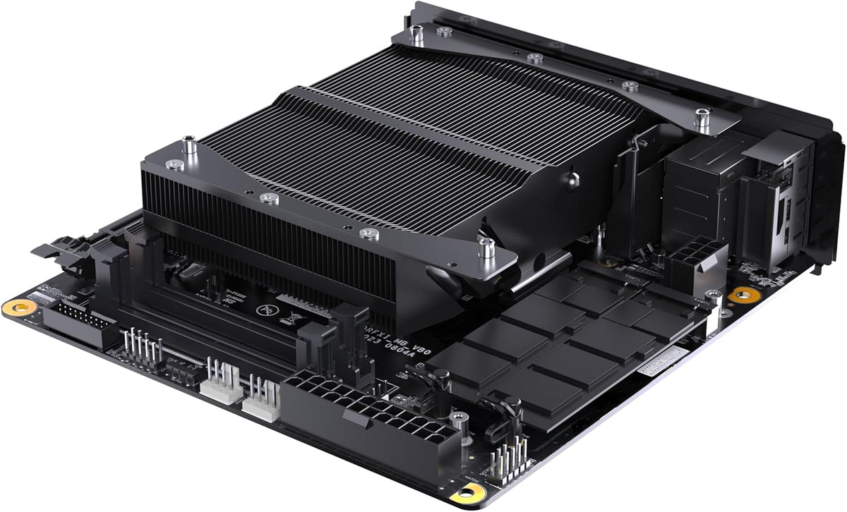 MINISFORUM BD775i SE Motherboard AMD Ryzen 7 7745HX Barebone Gaming PC, HDMI+DP+USB-C Triple Video Outputs,2X DDR5 SODIMM Slot Mini PC, 2.5G RJ45, Radeon 610M Graphics