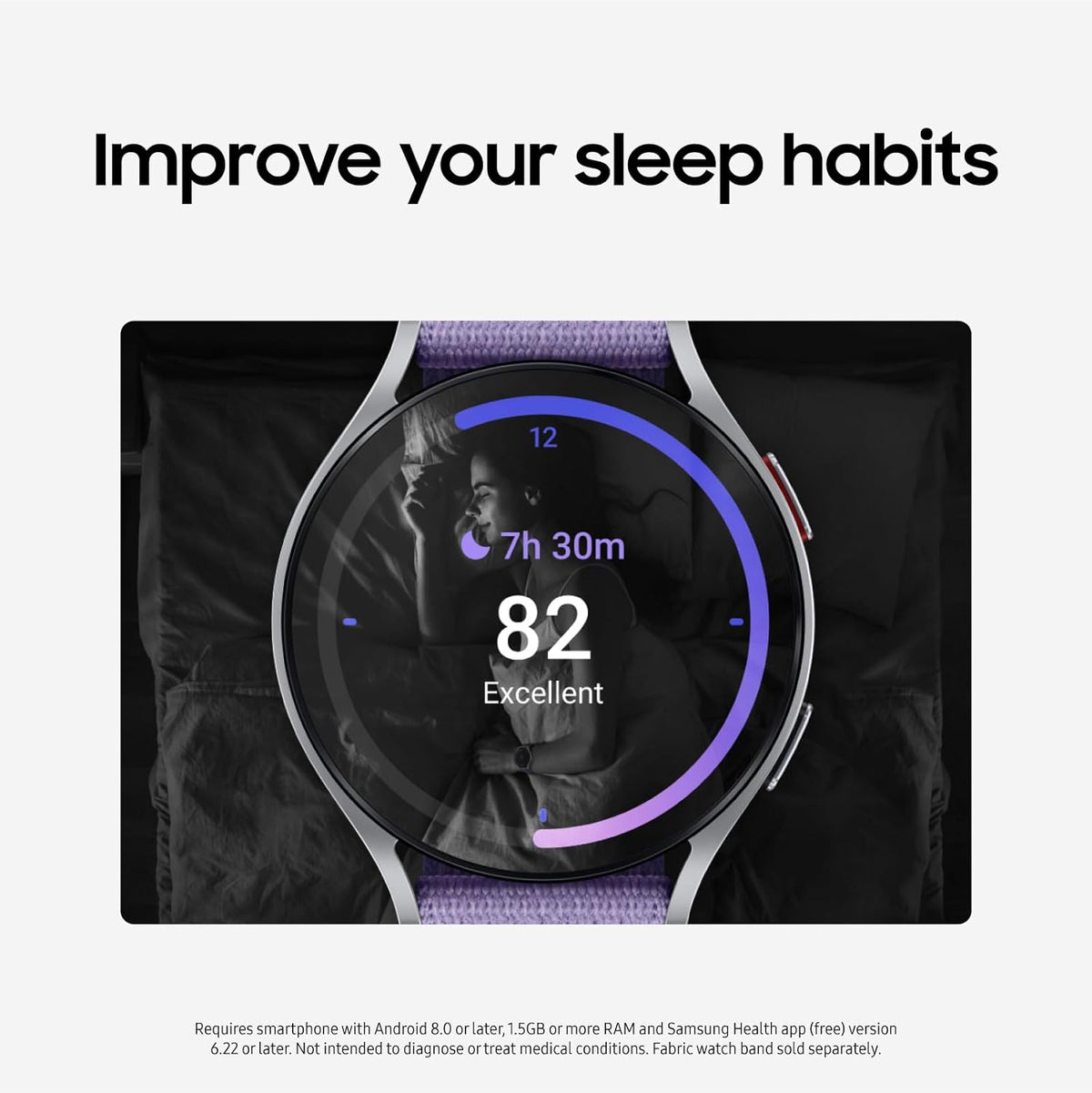 SAMSUNG Galaxy Watch 6 40mm LTE Smartwatch, Fitness Tracker, Advanced Sleep Coaching BIA Sensor for Health Wellness Insights, US Version, Graphite (Renewed)