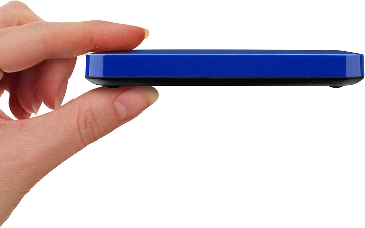 Toshiba Canvio Connect II 1TB Portable Hard Drive, Blue (HDTC810XL3A1)