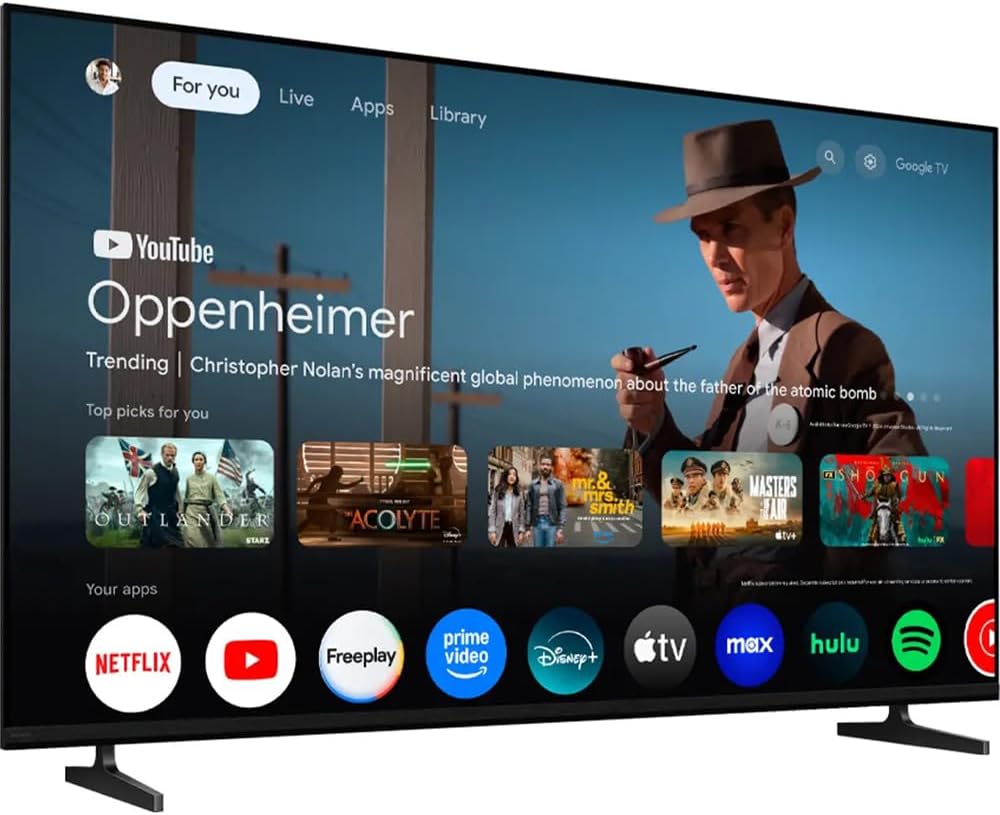 Sony K75S20M2 BRAVIA 2 II 75" 4K HDR Smart LED TV 2025 Bundle with CPS Exclusive 26 Month Protection, Wall Mount, 2X HDMI Cables, Surge Adapter & Deco Gear Complete Home Theater Beginner's Guidebook