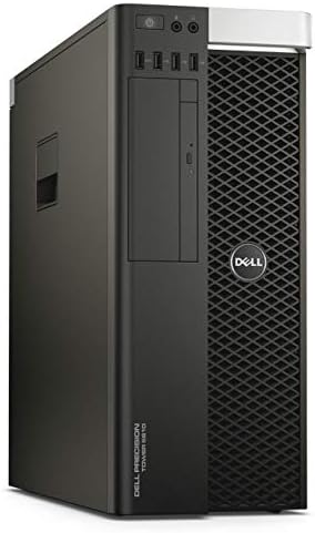 Dell Precision T5810 Workstation E5-1620 V3 3.6GHz 4-Core 32GB DDR4 Quadro NVS 315 480GB SSD, No Operating System (Renewed)