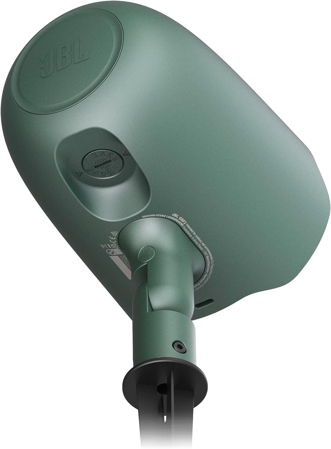 JBL Professional GSF3GN Waterproof, Ground-Stake Outdoor Landscape, Garden Speaker, 3" Coax, Green, 1 Pair of Speakers