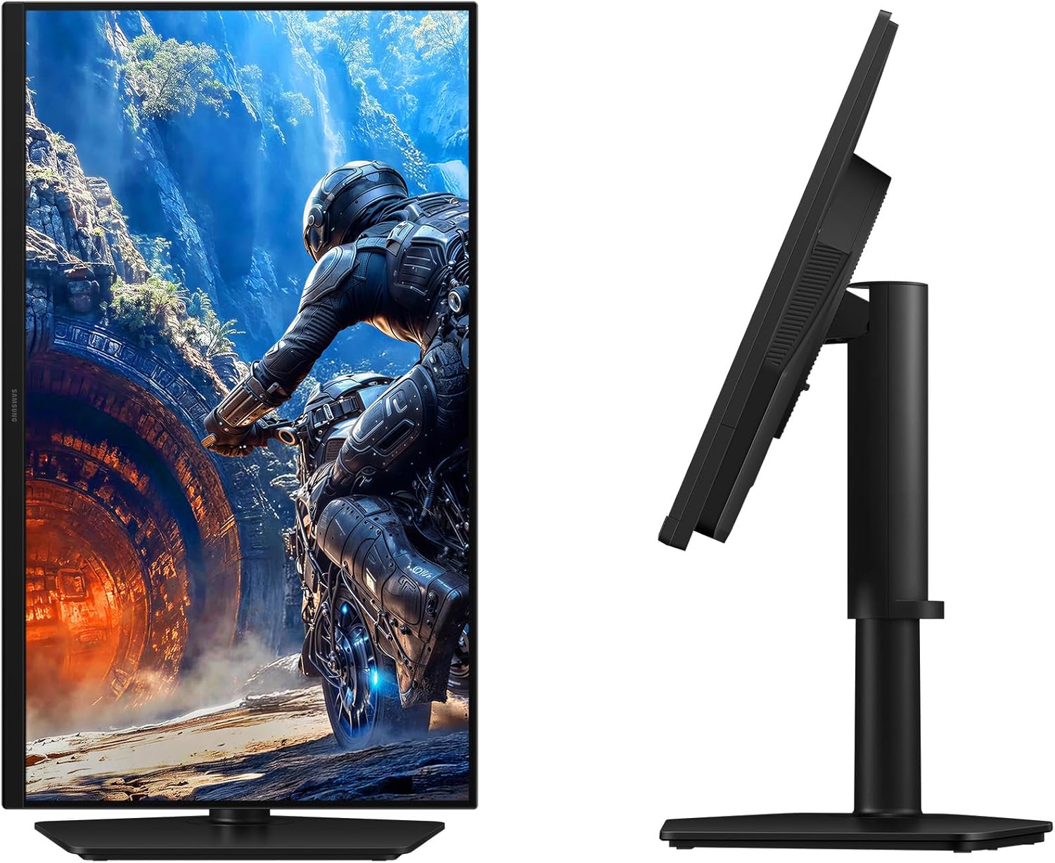 Samsung 25" Odyssey G4 (G40H) Gaming Monitor - FHD, Fast IPS, 300Hz, HDR10, 1ms, G-Sync Compatible, AMD FreeSync Premium, Black Equalizer, Virtual Aim Point, HAS/Tilt/Swivel/Pivot, LS25HG402ENXZA