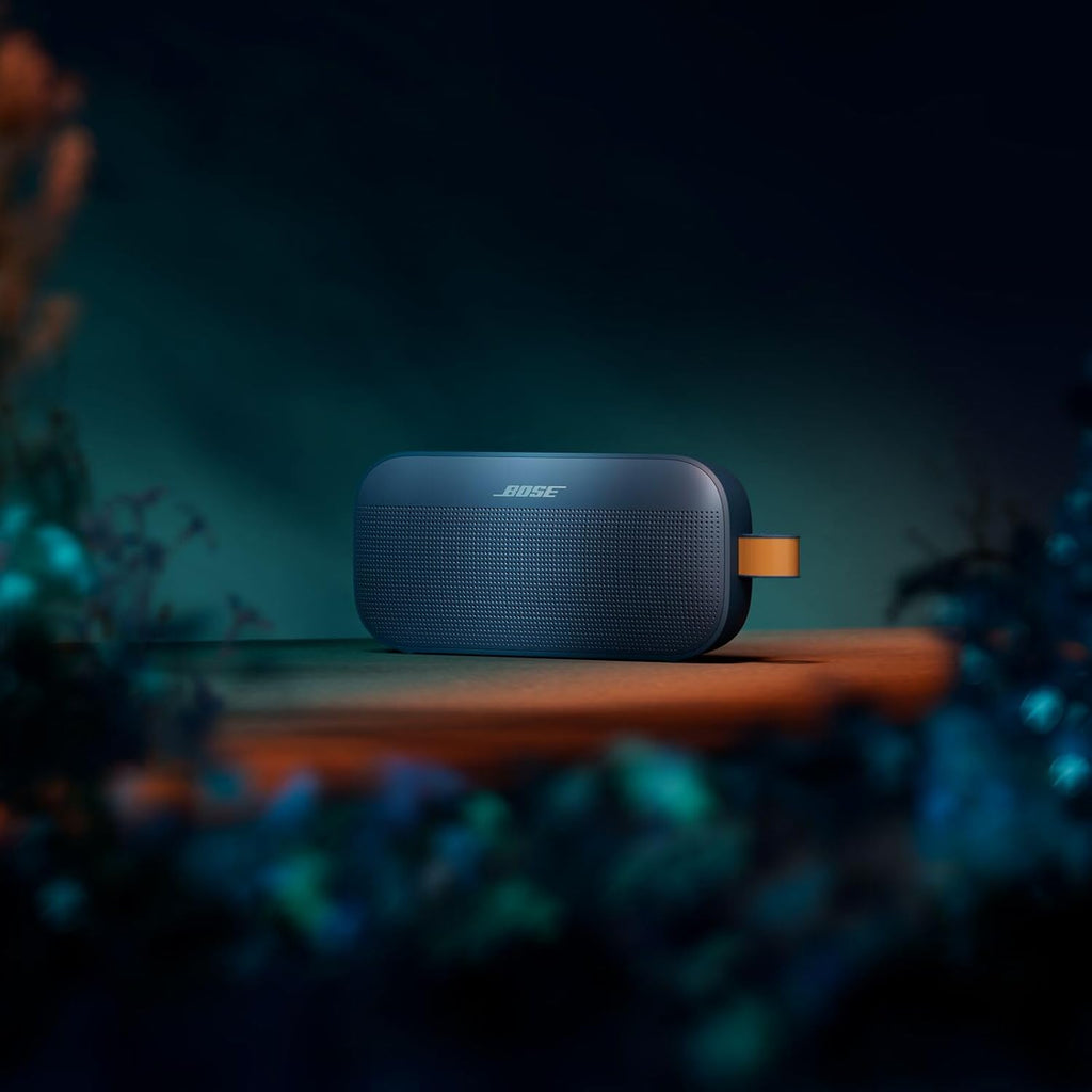 Bose SoundLink Flex Bluetooth Speaker (2nd Gen) - Portable Outdoor Speaker with Hi-Fi Audio, Waterproof and Dustproof, USB-C, Up to 12 Hours Battery Life, Twilight Blue - Limited Edition Color