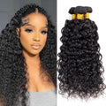 Water Wave Human Hair Bundles 20 22 24 Inch 12A Curly Bundles Human Hair 100% Unprocessed Brazilian Virgin 3 Bundles Wet and Wavy Weave Extensions