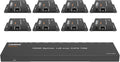 4K 1x8 HDMI Extender Splitter 70m/230ft HDMI Over Ethernet Splitter POC Satellite TV Splitters