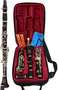 Herche Clarinet Bb Superior X5 - UPGRADED - Educator Approved - Intermediate - Free Service Plan