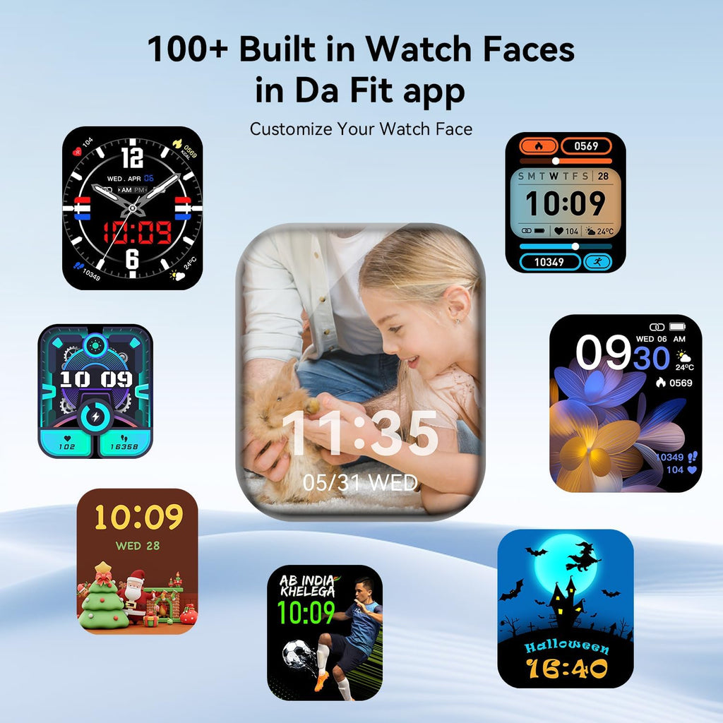 Smart Watch, 1.85" Smartwatch for Men Women (Answer/Make Call), Heart Rate, Sleep Monitor, Pedometer, 120+ Sport Modes Activity Tracker, IP68 Waterproof Fitness Watch for Android iOS（Black）