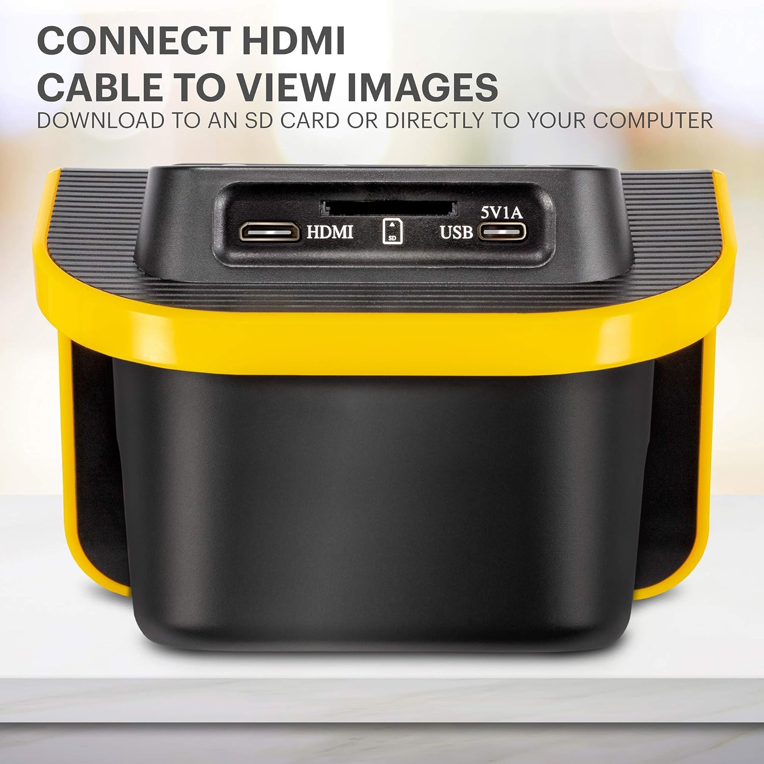 KODAK Slide N SCAN Film & Slide Scanner Digitizer with 5” LCD Screen, Quickly Convert Negatives & Slides to Digital 22MP JPEG Photos, Compatible with 135, 126 and 110 Film & Slides