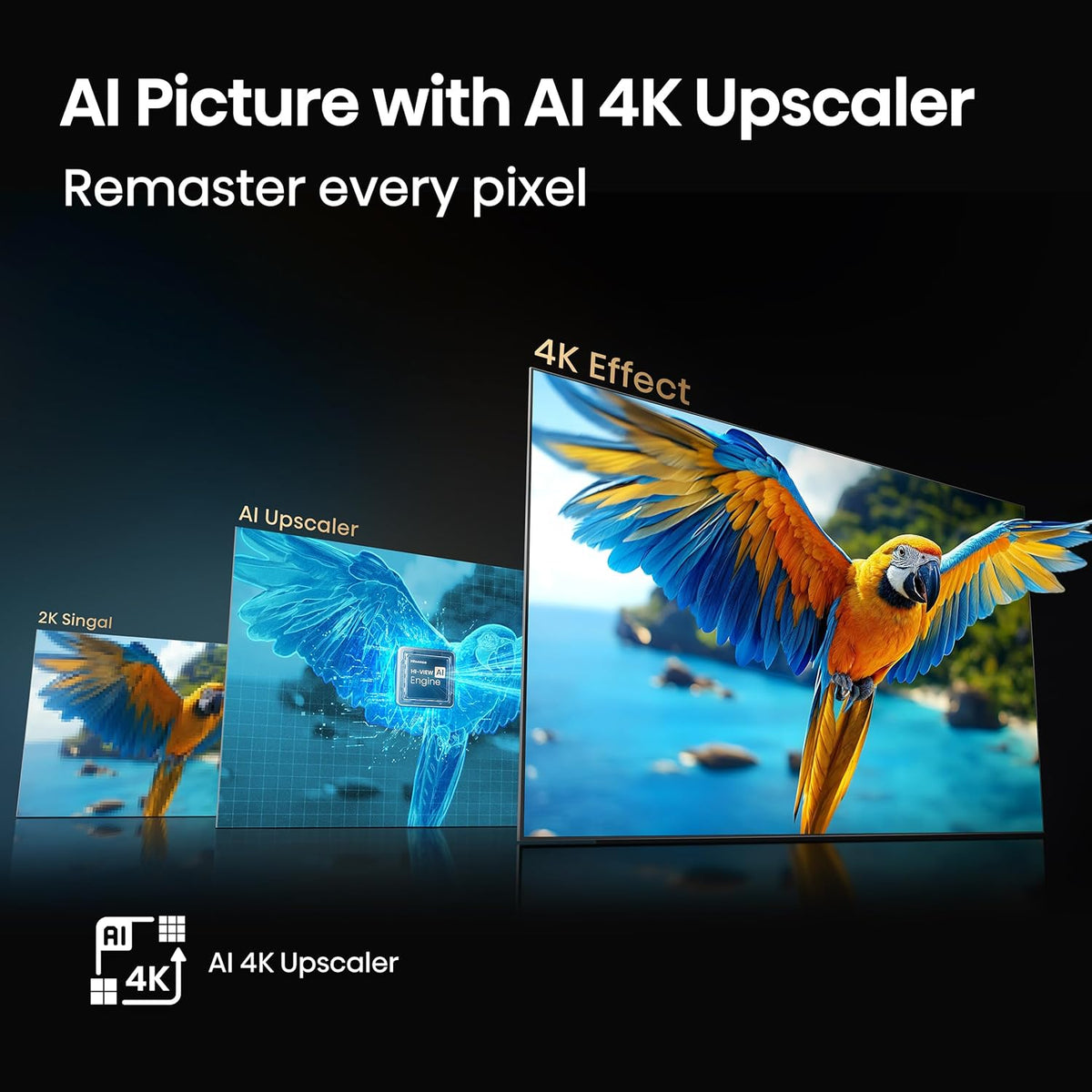 Hisense 43" Class QD6 Series (43QD6QF, 2025 Model) QLED 4K UHD Smart Fire TV, Voice Remote with Alexa, Dolby Vision, Dolby Atmos, Motion Rate 120, HDR 10+, Game Mode Plus, MEMC, VRR, ALLM