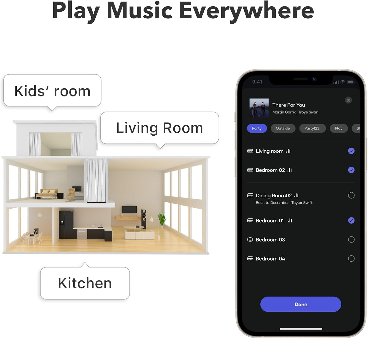 WiiM Pro AirPlay 2 Receiver, Google Cast Audio, WiFi Multiroom Streamer, Compatible with Alexa, Siri and Google Assistant, Stream Hi-Res Audio from Spotify, Amazon Music, Tidal and More