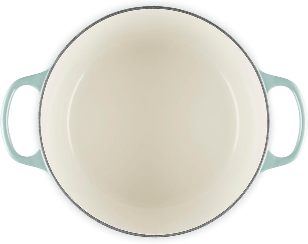 Le Creuset Enameled Cast Iron Signature Deep Round Oven, 6.5 qt., Sea Salt