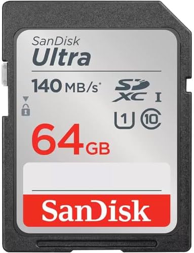 KODAK PIXPRO FZ55 Digital Camera Bundle, Includes: SanDisk 64GB SDXC Memory Card, SD Card Reader Compatible with Computers and Smartphones and Memory Card Wallet (4 Items) (Blue)
