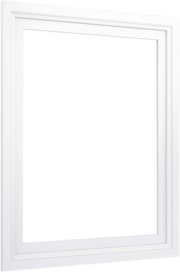 KOHLER 99662-24-1WA Damask 24-Inch Wide Medicine Cabinet Surround, Linen White