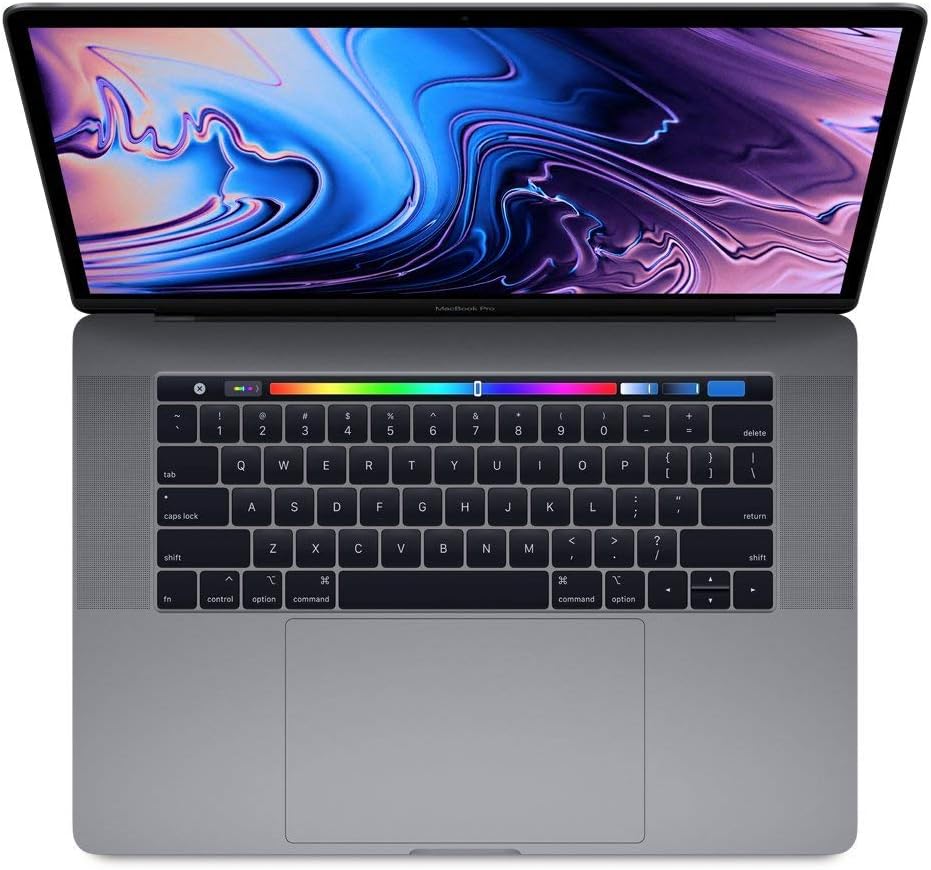 Apple Mid 2018 MacBook Pro with 2.9GHz Intel Core i9, 15-inch, 16GB RAM, 512GB SSD Storage, Space Gray (Renewed)