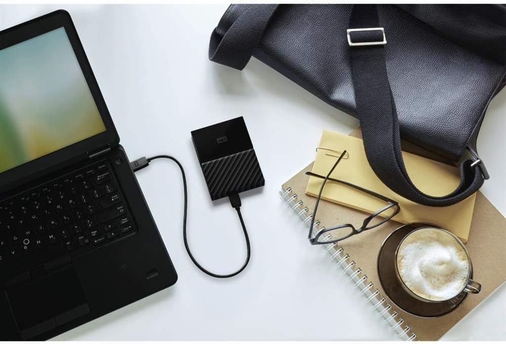 WD 2TB Black My Passport Portable External Hard Drive - USB 3.0 - WDBS4B0020BBK-WESN