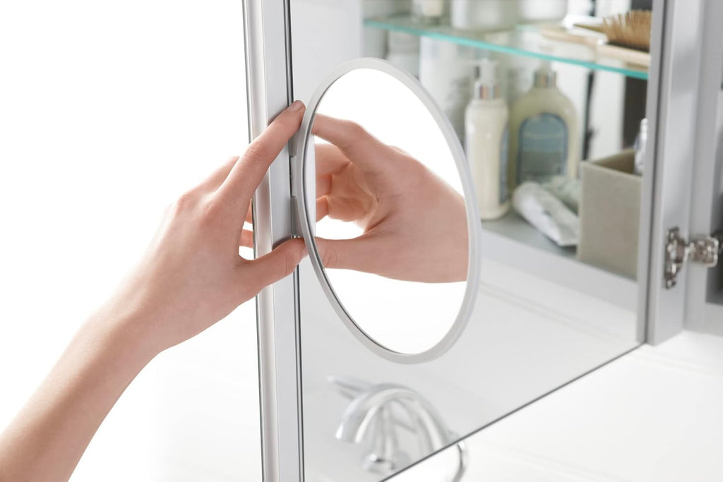 KOHLER K-28030-NA Verdera Medicine Cabinet with Slow-Close Mirror Door & Adjustable Shelves, Rectangular Frame, 20" x 40"