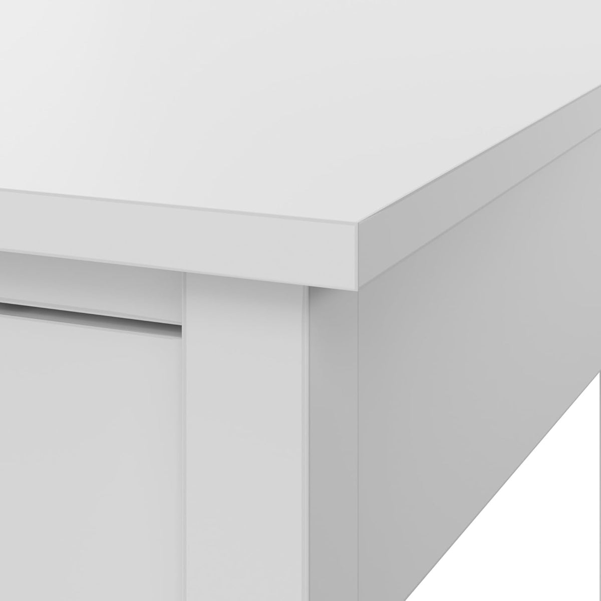 Bush Home Broadview 2 Drawer Lateral File Cabinet in Pure White