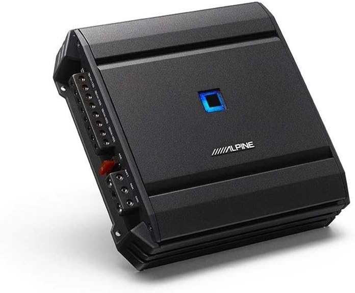 Alpine S-A32F, S Series Class D 4 Channel Digital Amplifier, 320 Watts