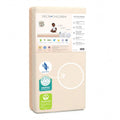 Delta Children Summer Breeze Mattress - Breathable Baby Crib & Toddler Mattress with Cloud Core - Machine Washable Cover - GREENGUARD Gold – Waterproof - Sustainably Sourced Core, Apricot/White