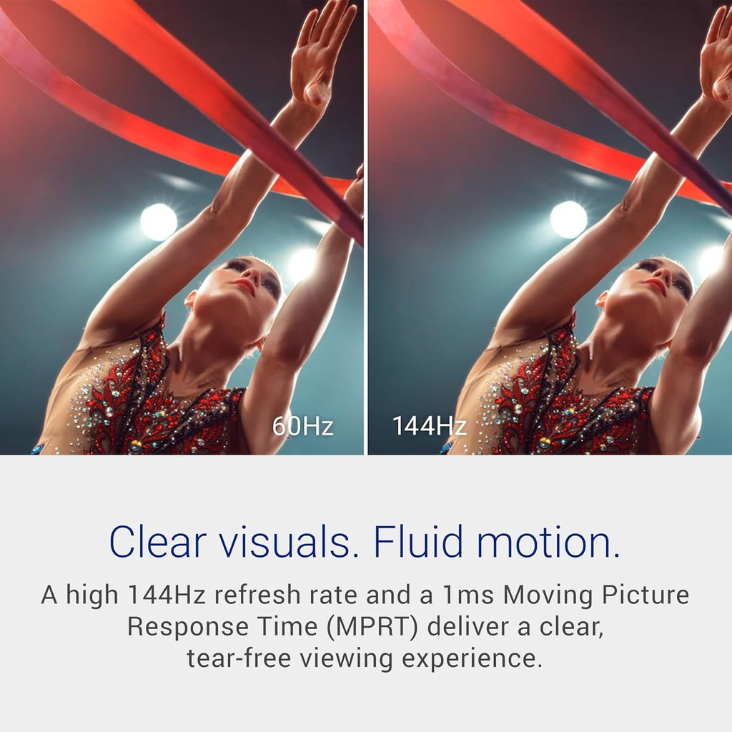 Dell 27 Monitor - SE2726H - 27-inch FHD (1920x1080) 144Hz 1ms Display, in-Plane Switching (IPS) Technology, AMD FreeSync™, TÜV 3-Star 2X HDMI, Tilt