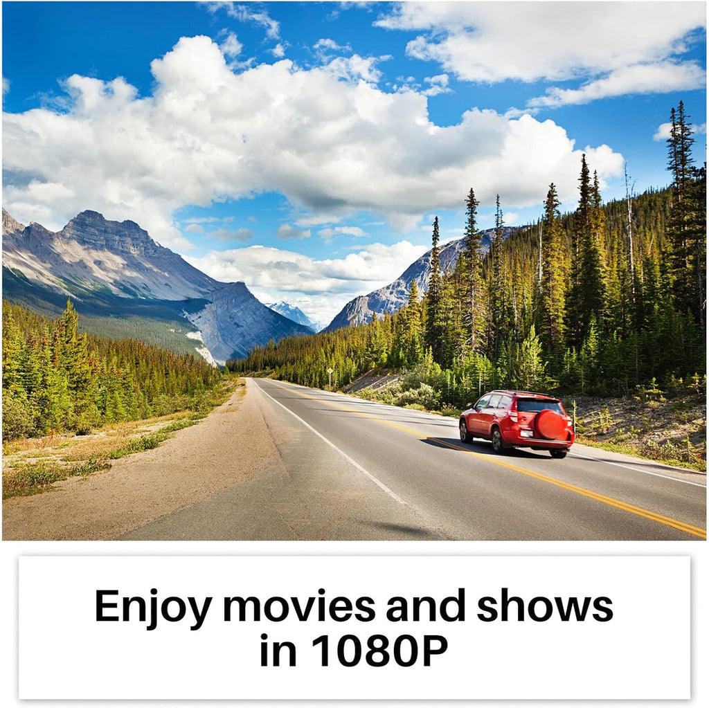 SYLVOX RV TV, 27-Inch 12 Volt Television, Smart Google TV, Full HD 1080P, DVD Built-in, 178° Wide Viewing, HDMI & USB Ports, AC/DC, Wide Voltage Protection, Trailer Seies