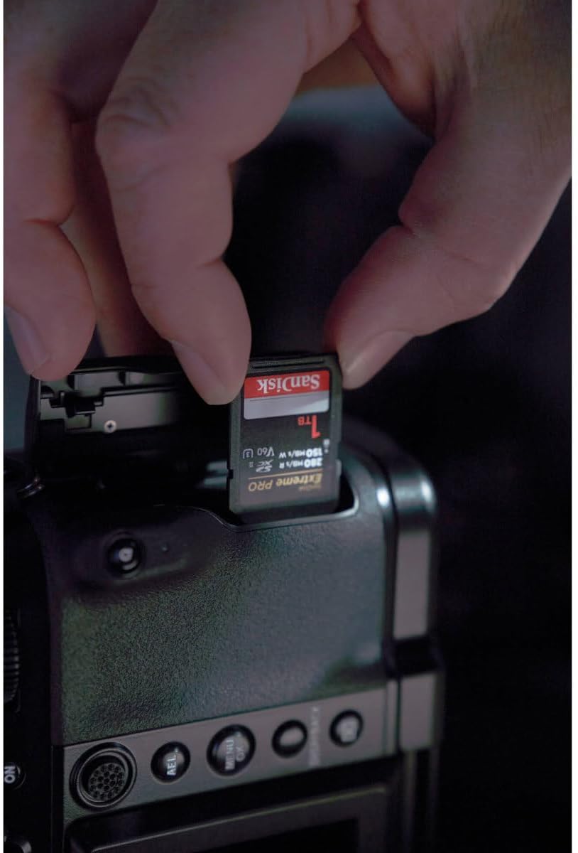 SANDISK 256GB Extreme PRO SDXC Class 10 UHS-2 V60 Flash Memory Card