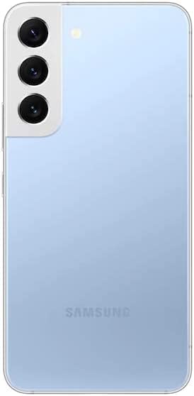 Samsung Galaxy S22 5G, US Version, 128GB, Sky Blue - Unlocked (Renewed)