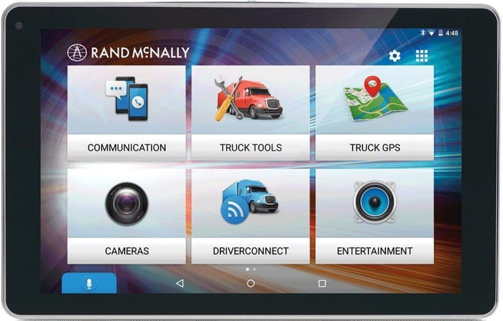 Rand McNally OverDryve 8 Pro 8" Truck GPS Tablet with Dash Cam and Bluetooth