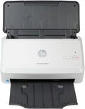 HP ScanJet Pro 3000 s4, Fast 2‑Sided Scanner with Auto Document Feeder, Best for Small Business (6FW07A)