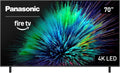 Panasonic W70 Series (2025 Model) 70" LED 4K Ultra HD Smart Fire TV, Press & Ask Alexa, Apple AirPlay, HDR10+, HDMI 2.1, and Bluetooth Support - 70W70BP