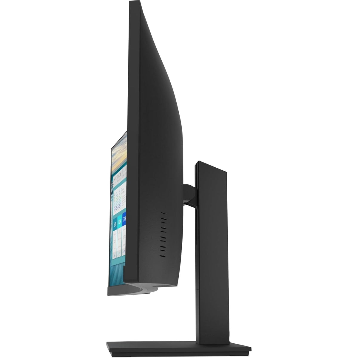 HP P34hc G4 Curved USB-C Monitor - 34" WQHD (3440 x 1440) Display, 60Hz, Built-in Speaker, Low Blue Light, Adjustable Stand (Height/Tilt), USB Hub, HDMI, DisplayPort