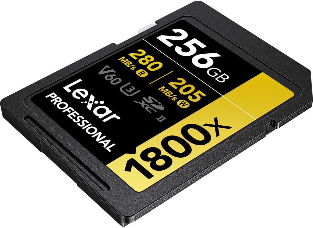 Lexar Professional 1800X 256GB SDXC UHS-II 2pack