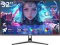 32 inch Gaming Computer Monitor 4K WQHD 3840 x 2160, 60hz,IPS Panel, 3500:1,AMD FreeSync Premium, 99% sRGB,HDMI, Display Port, Eye Saver/Flicker Free Mode, Compatible with Wall mounting 75 x 75MM
