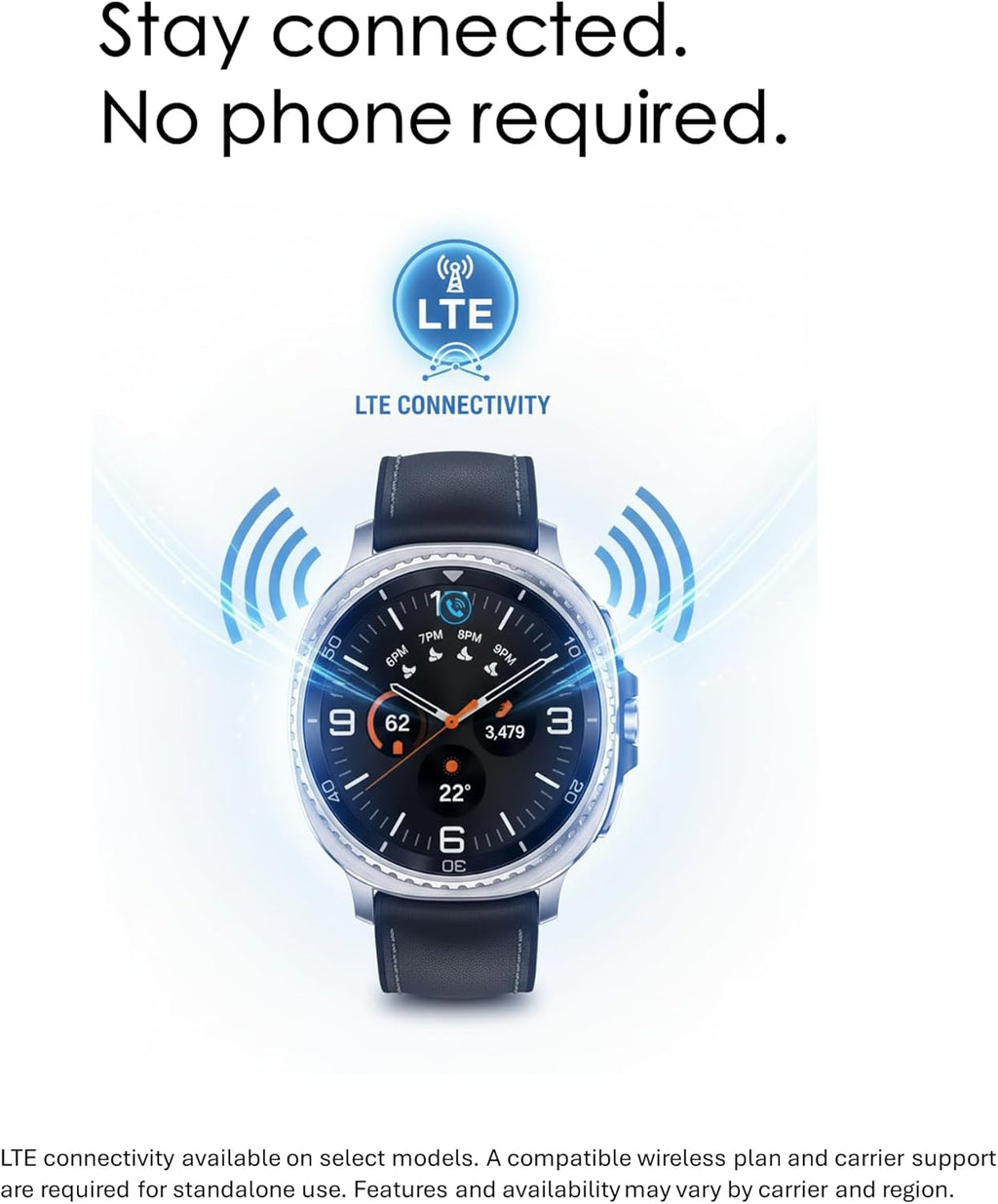 Samsung Galaxy Watch 8 Classic (2025) 46mm LTE Smartwatch – Black | Rotating Bezel, Sleep & Fitness Tracking, Energy Score, Quick Button US Version + Extra Stainless Steel Band & Screen Protector