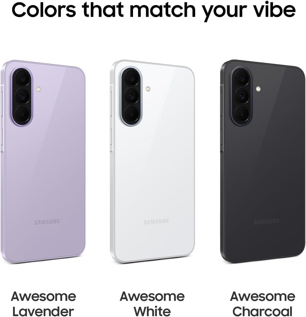 Samsung Galaxy A37 5G (2026), Unlocked Android Smartphone, 256GB, AMOLED Display, Triple Camera, IP68, Slim Phone, 5000mAh Battery, US Version, US 1 Yr Warranty, Awesome Charcoal