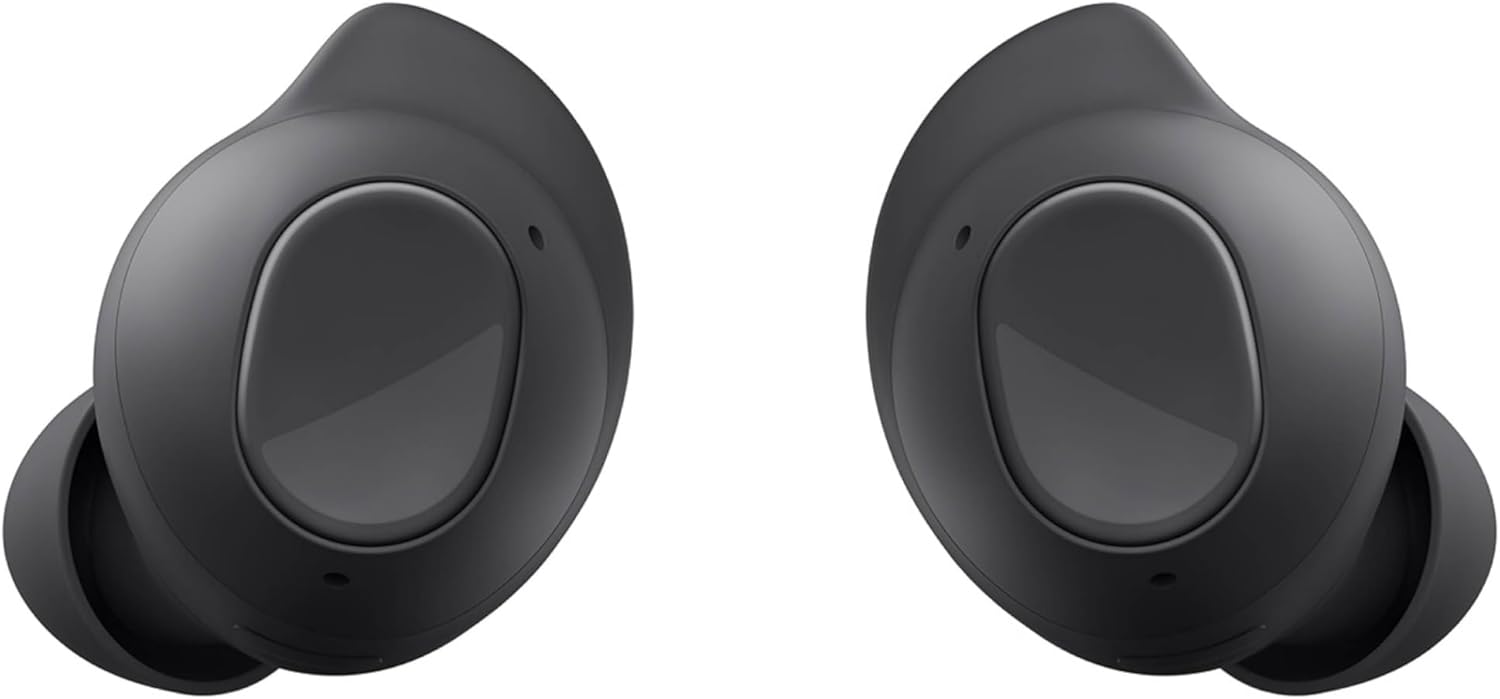Samsung Galaxy Buds FE True Wireless Bluetooth Earbuds, Comfort and Secure in Ear Fit, Auto Switch Audio, Touch Control, Built-in Voice Assistant, Graphite US Version, 1Yr Manufacturer Warranty