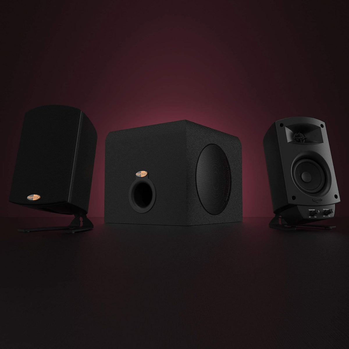 Klipsch ProMedia 2.1 THX Certified Computer Speaker System (Black)