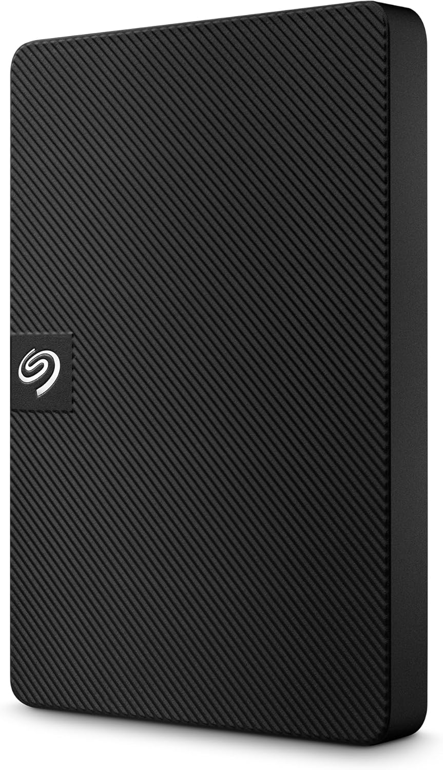 Seagate Expansion Portable, 1TB, External Hard Drive, 2.5 Inch, USB 3.0, for Mac and PC (STKM1000400)