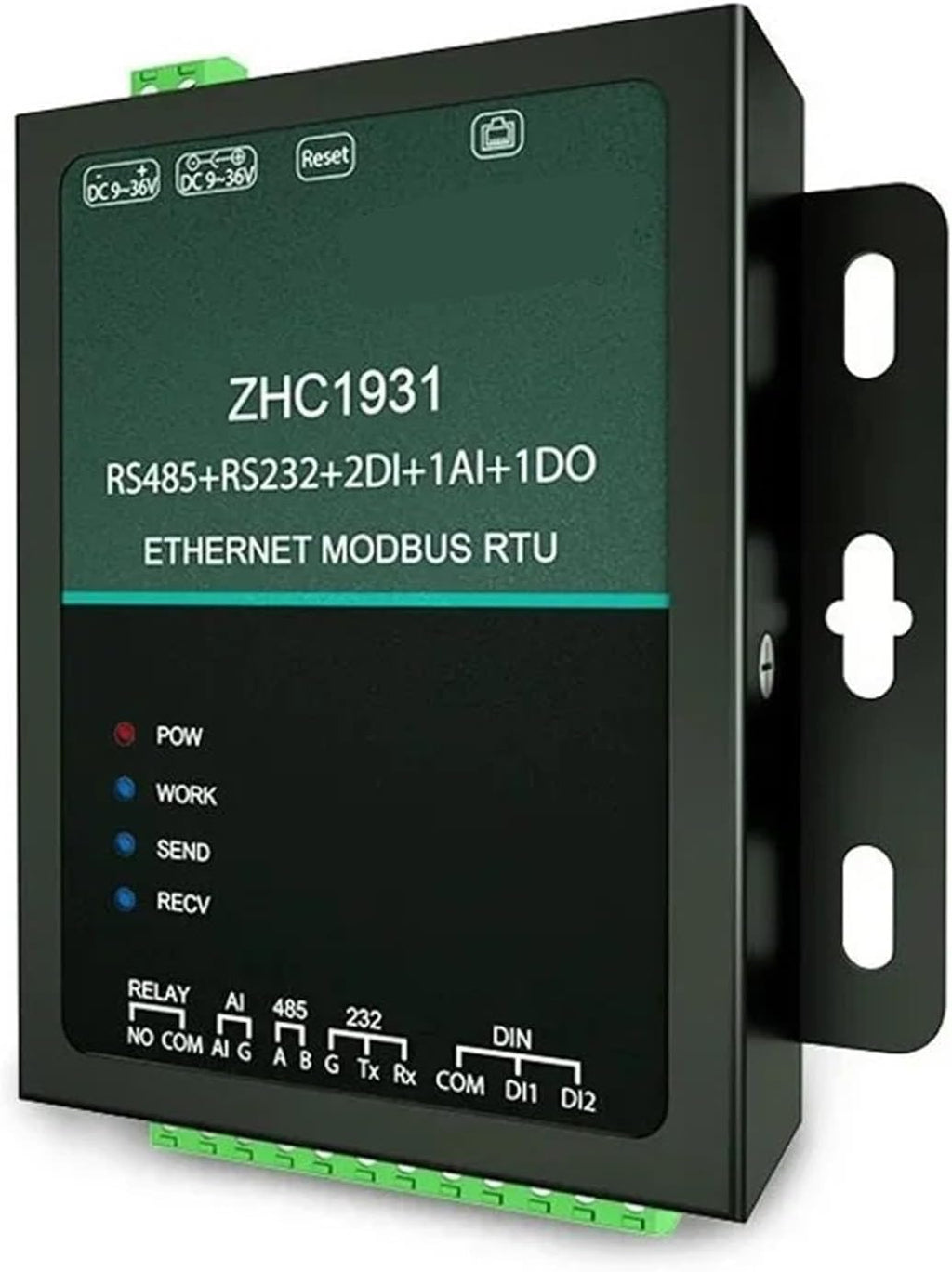 RS485/232/AI/DI to Ethernet Gateway with RS485 RJ45 Modbus Converter Communication & Networking Product Support MQTT HTTP