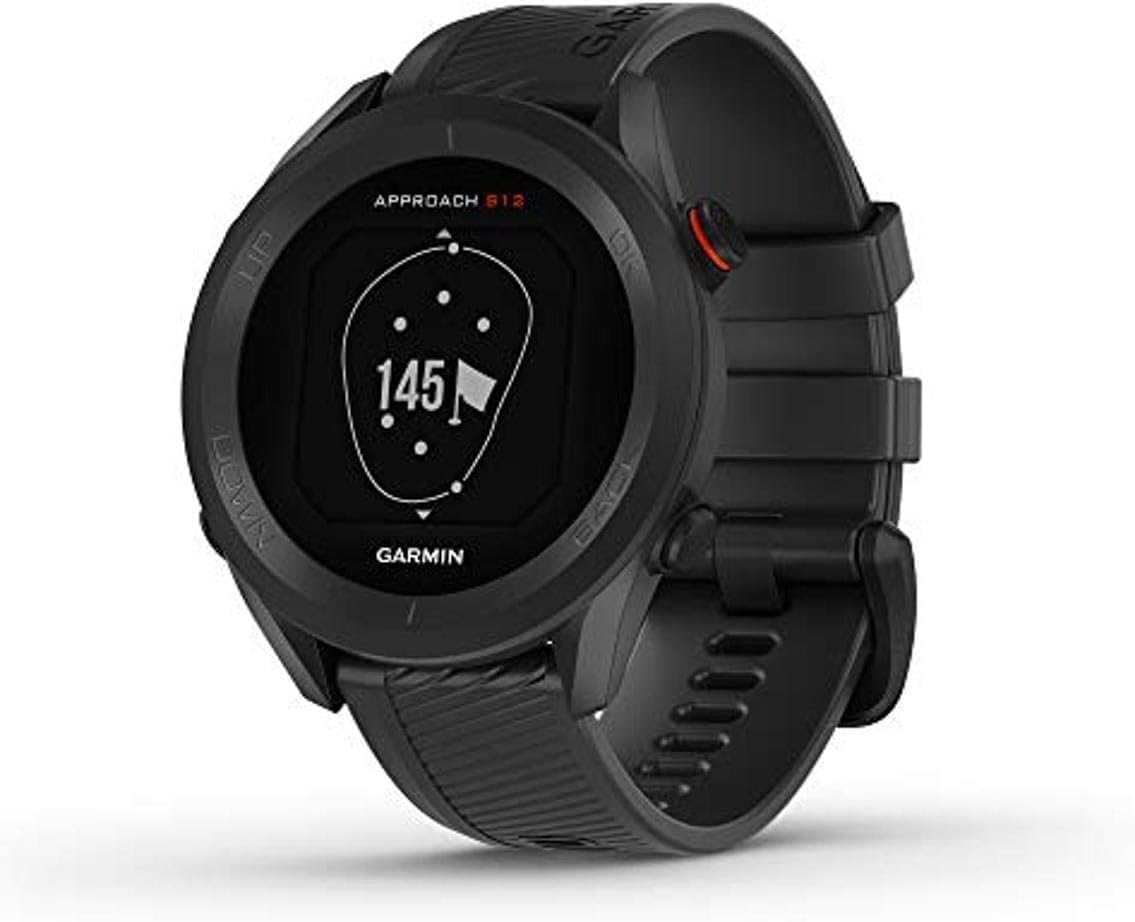 Garmin Approach S12, Easy-to-Use GPS Golf Watch, 42k+ Preloaded Courses, Black, 010-02472-00 (Renewed)