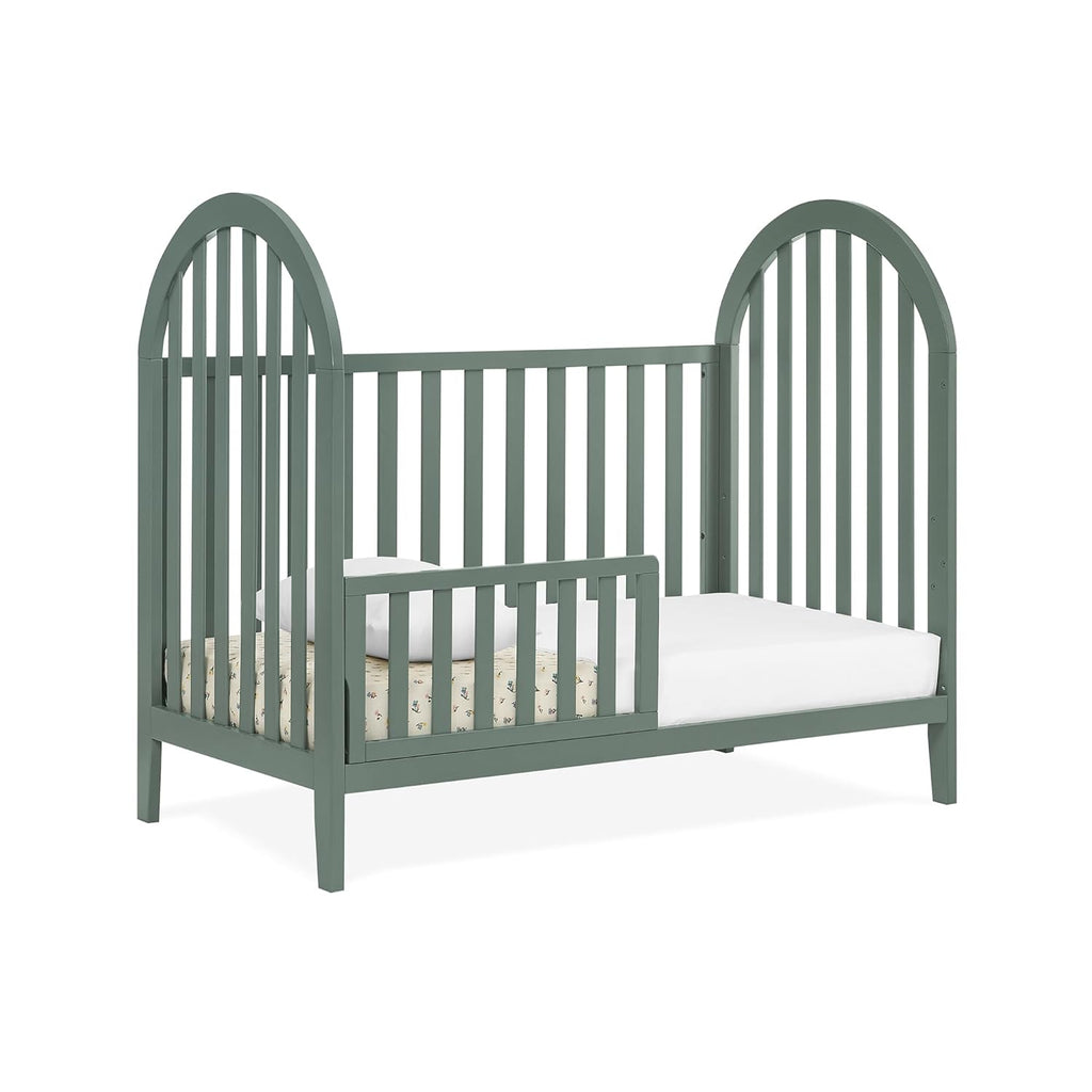 Delta Children Milano 4-in-1 Convertible Crib - Greenguard Gold Certified, Grassy Glen
