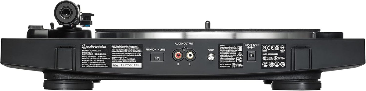 Audio-Technica AT-LP3XBT-BK Bluetooth Turntable Belt Drive Fully Automatic 33/45 (Black)