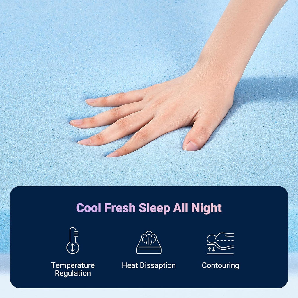 Avenco Twin Mattress, 10 Inch Twin Size Mattress in a Box, Medium Firm Hybrid Mattresses with Smarts™ Coil and Gel Memory Foam for Cool Night Sleep & Pressure Relief, CertiPUR-US Certified