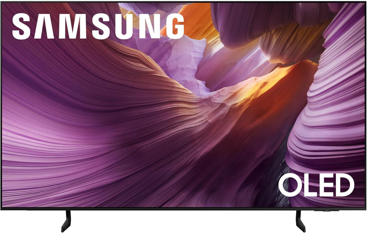 Samsung 55-Inch Class OLED 4K S85F Series, Vision AI Smart TV (2025 Model, 55S85F) Object Tracking Sound Lite w/Dolby Atmos, NQ4 AI Gen2 Processor, Contour Design, Color Booster Pro, Alexa Built-in
