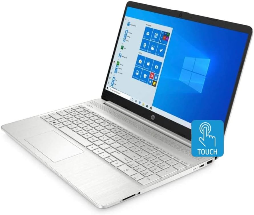 HP 15-ef0023 AMD Ryzen 5 Pro 3500U 12GB RAM 256GB SSD 15.6-inch HD WLED Touch Screen Laptop (Renewed)